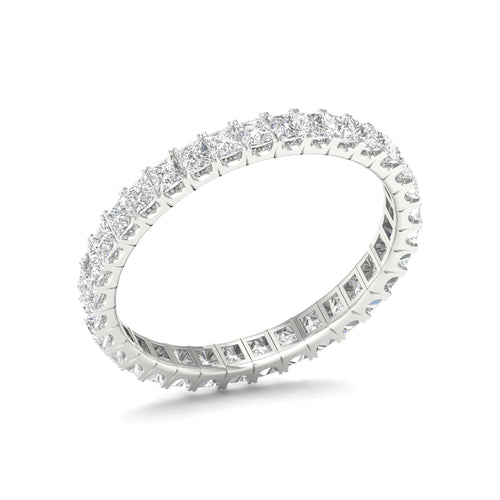 1 ctw Princess Lab Grown Eternity Band