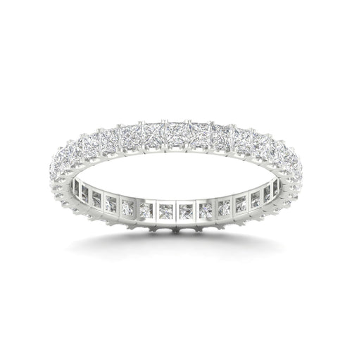 1 ctw Princess Lab Grown Eternity Band