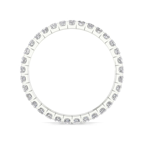 1 ctw Princess Lab Grown Eternity Band