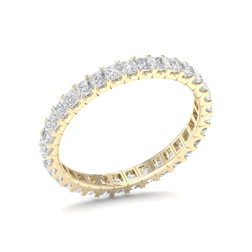 1 ctw Princess Lab Grown Eternity Band