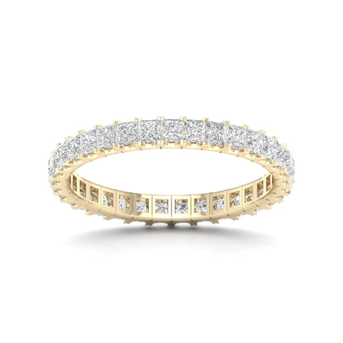 1 ctw Princess Lab Grown Eternity Band