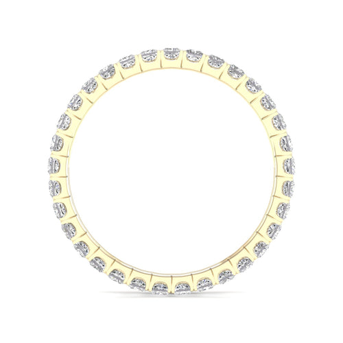 1 ctw Princess Lab Grown Eternity Band