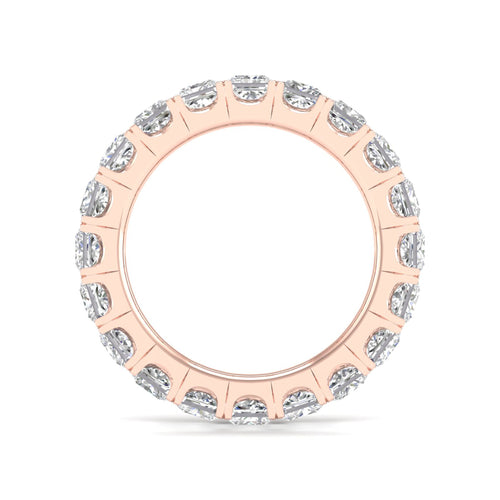 5 ctw Princess Lab Grown Eternity Band