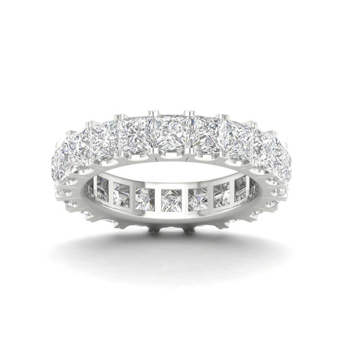 5 ctw Princess Lab Grown Eternity Band