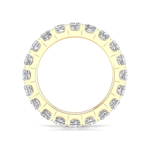 5 ctw Princess Lab Grown Eternity Band