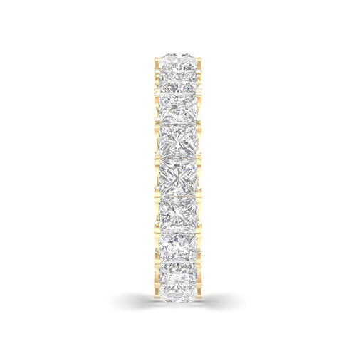 5 ctw Princess Lab Grown Eternity Band