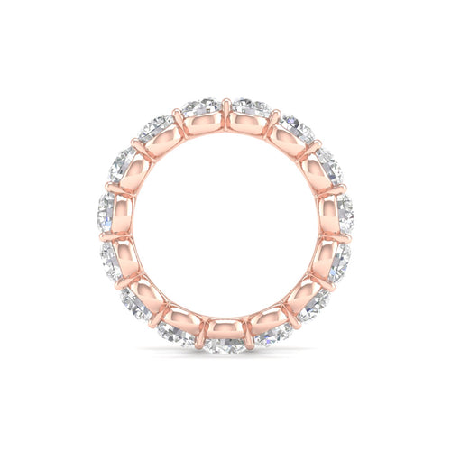 4 ctw Round Lab Grown Eternity Band