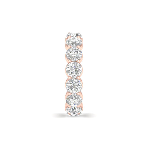 4 ctw Round Lab Grown Eternity Band