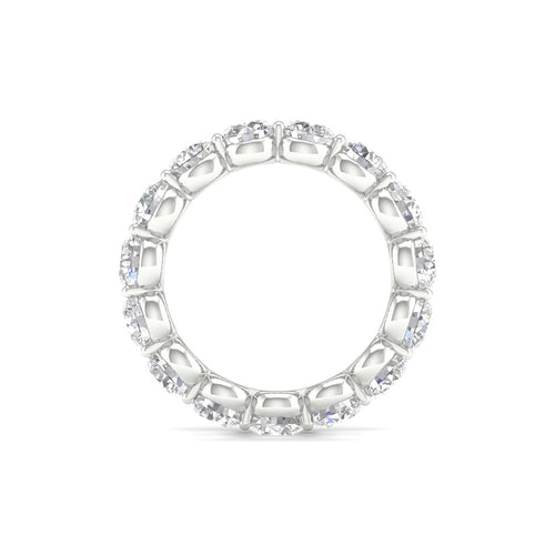 4 ctw Round Lab Grown Eternity Band