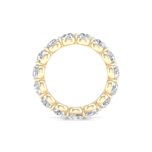 4 ctw Round Lab Grown Eternity Band