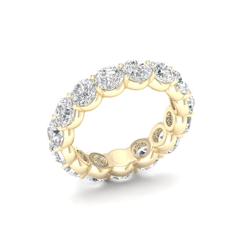4 ctw Round Lab Grown Eternity Band