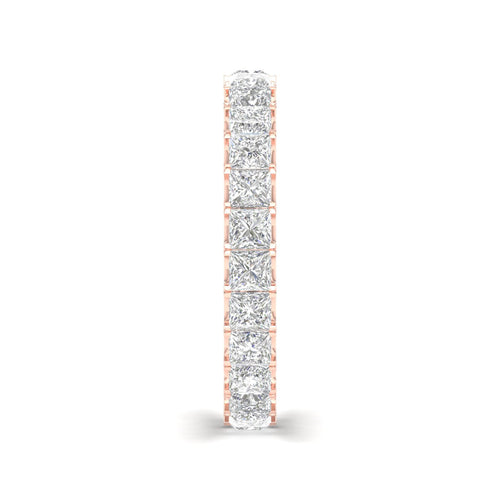 2 ctw Princess Lab Grown Eternity Band