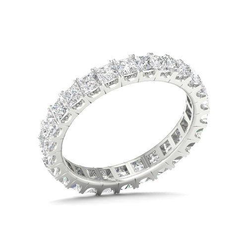 2 ctw Princess Lab Grown Eternity Band