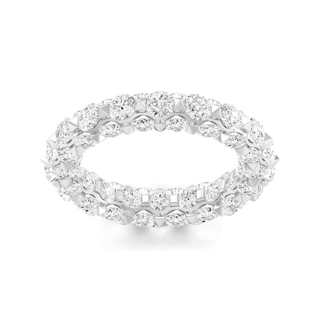 7 1/10 Ctw Eternal Micro Prong Eternity Lab Grown Band