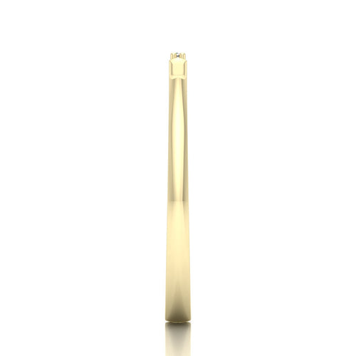 0.065 Ctw Bar Lab Grown Fashion Stackable Ring
