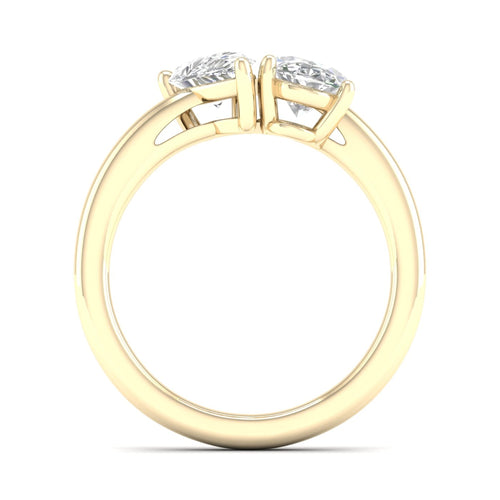 3 ctw Pear Oval Noi Lab Grown Ring