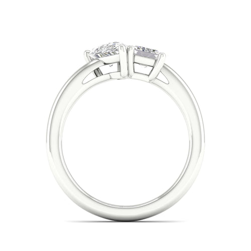 2 ctw Pear Emerald Noi Lab Grown Ring