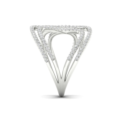 3/8 Ctw Cove Lab Grown Fashion Ring