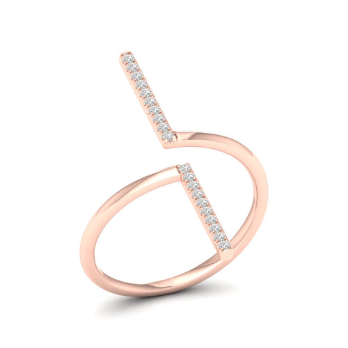 1/10 Ctw Lerroa Lab Grown Fashion Ring