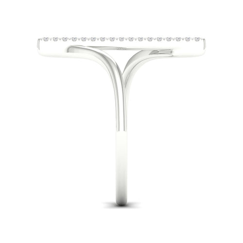 1/10 Ctw Línia Lab Grown Fashion Ring