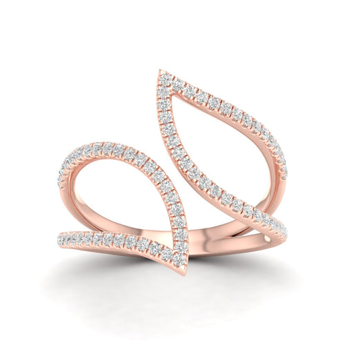 1/3 Ctw Ila Lab Grown Fashion Ring