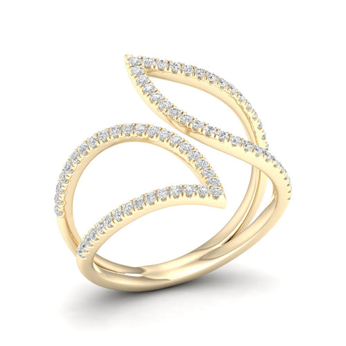 1/3 Ctw Ila Lab Grown Fashion Ring