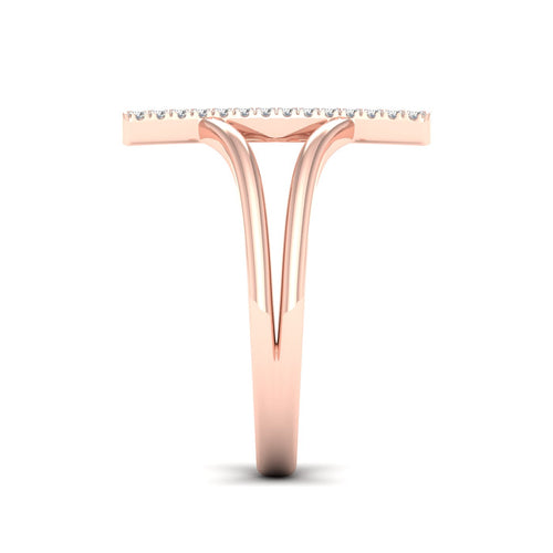 1/8 Ctw Zubia Lab Grown Fashion Ring
