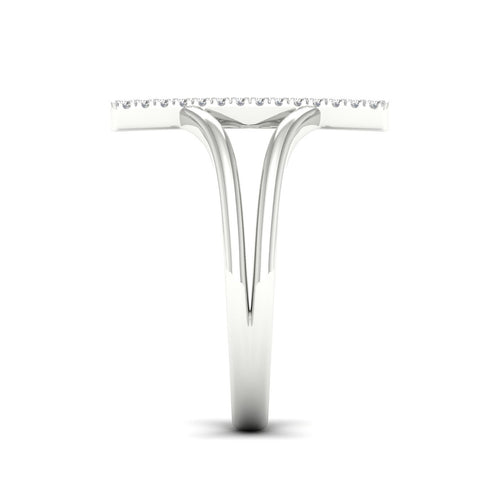 1/8 Ctw Zubia Lab Grown Fashion Ring