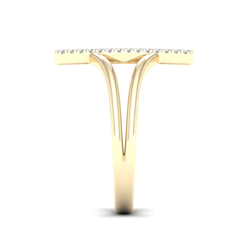 1/8 Ctw Zubia Lab Grown Fashion Ring
