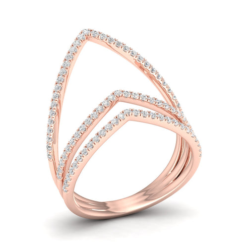 1/3 ctw Freecia Lab Grown Fashion Ring