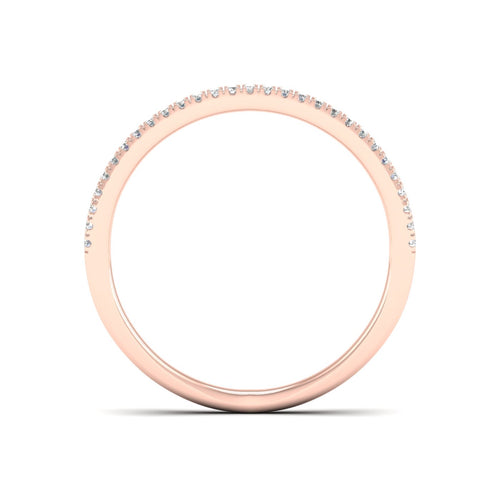 1/3 Ctw Stripe Lab Grown Fashion Ring