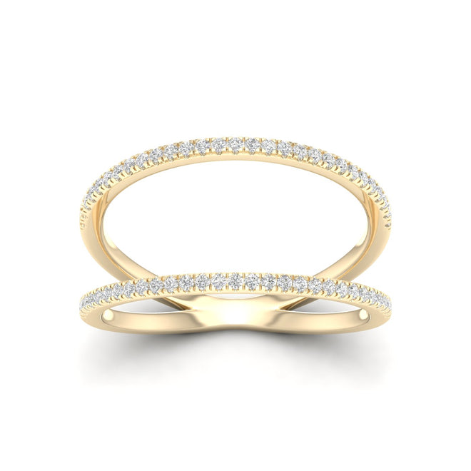 1/3 Ctw Stripe Fashion Ring