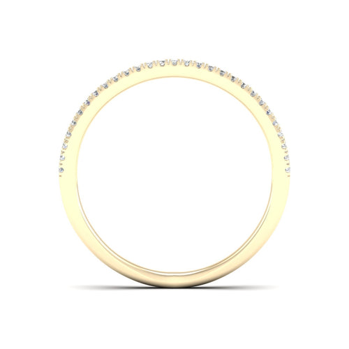 1/3 Ctw Stripe Lab Grown Fashion Ring