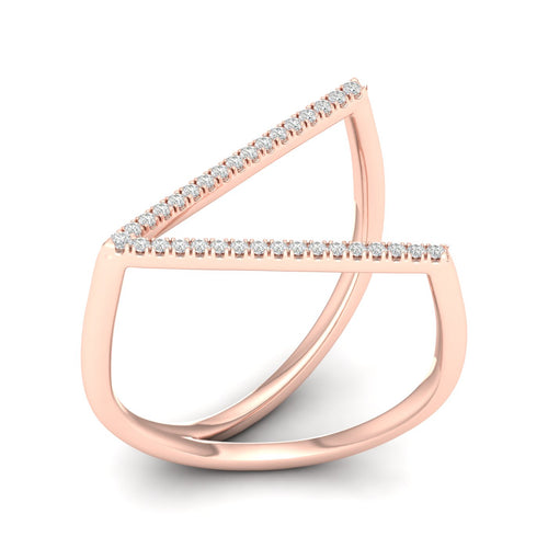 1/8 Ctw Luna Lab Grown Fashion Ring
