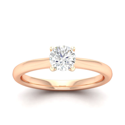 2 ctw Classic Round Solitaire Lab Grown Ring