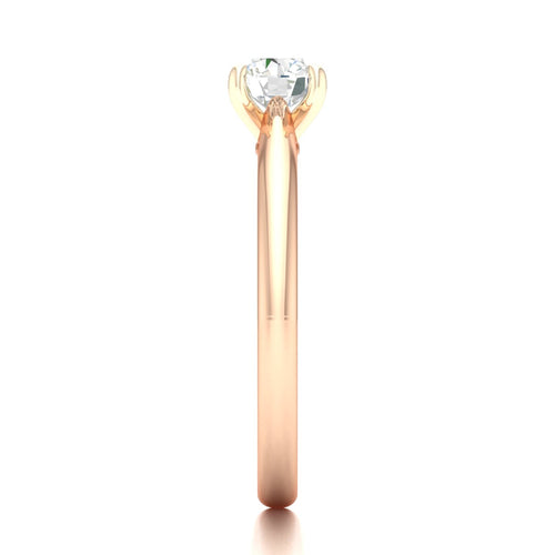 2 ctw Classic Round Solitaire Lab Grown Ring