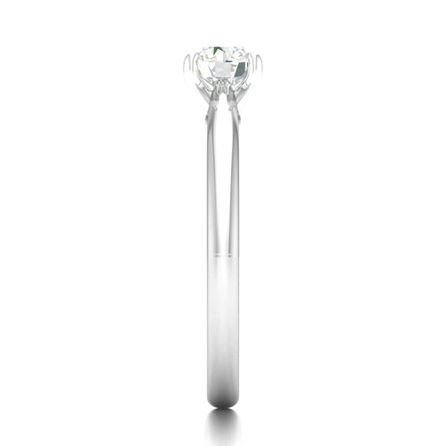 2 ctw Classic Round Solitaire Lab Grown Ring