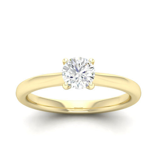 2 ctw Classic Round Solitaire Lab Grown Ring