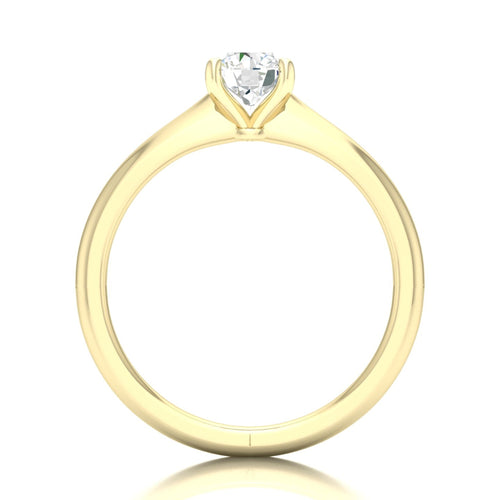 2 ctw Classic Round Solitaire Lab Grown Ring