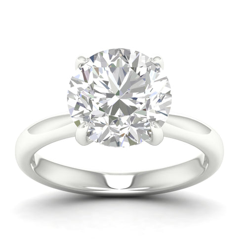 5 ctw Classic Round Solitaire Lab Grown Ring