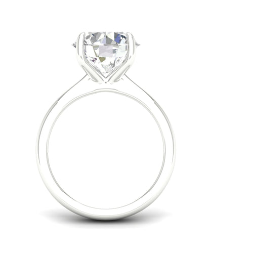 5 ctw Classic Round Solitaire Lab Grown Ring