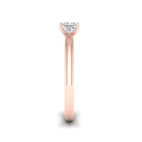 1/2 ctw Classic Princess Solitaire Lab Grown Ring