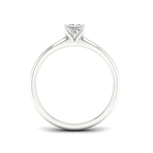 1/2 ctw Classic Princess Solitaire Lab Grown Ring