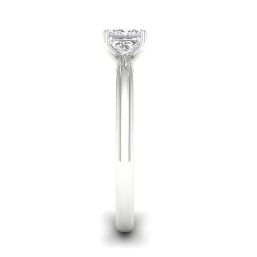 3/4 ctw Classic Princess Solitaire Lab Grown Ring