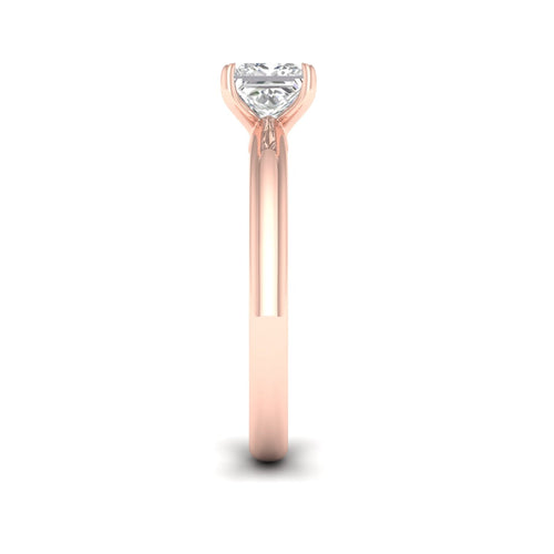 1 ctw Classic Princess Solitaire Lab Grown Ring