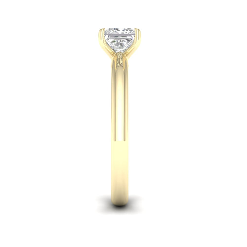 1 ctw Classic Princess Solitaire Lab Grown Ring