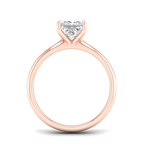 1 1/2 ctw Classic Princess Solitaire Lab Grown Ring