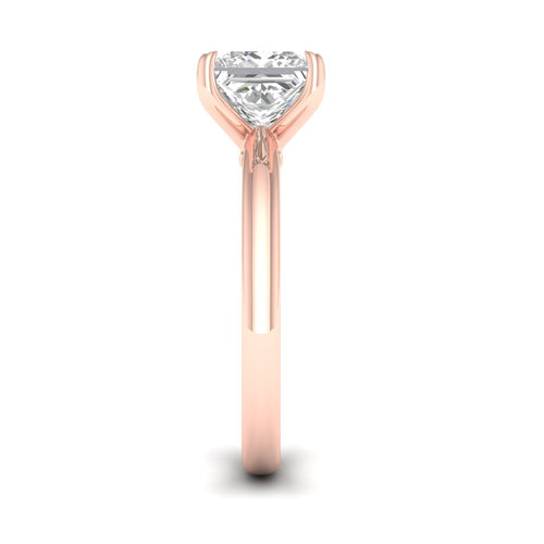 2 ctw Classic Princess Solitaire Lab Grown Ring