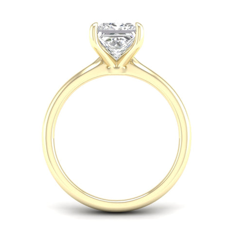 2 ctw Classic Princess Solitaire Lab Grown Ring