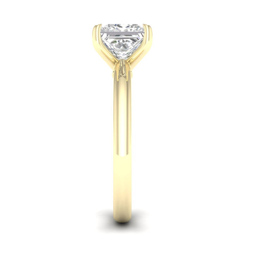 2 ctw Classic Princess Solitaire Lab Grown Ring